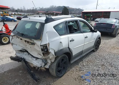 2008 Pontiac Vibe из США, поврежденный, VIN 5Y2SL65858Z407031